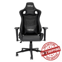 Techni Mobili RTA-TS83-BK Techni Sport TS-83 Ergonomic High Back Racer Style PC Gaming Chair, Black
